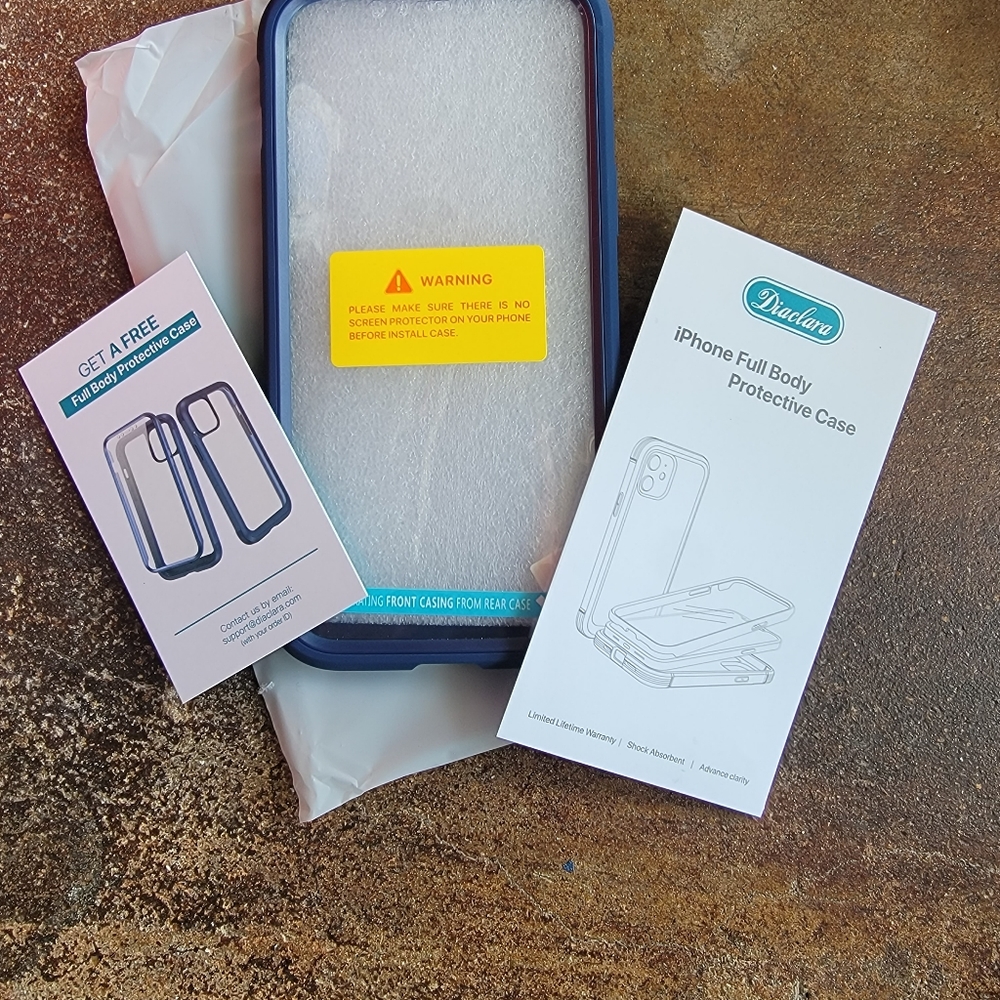 Diaclara IPhone 12 Pro Cellphone Case- Full Protection